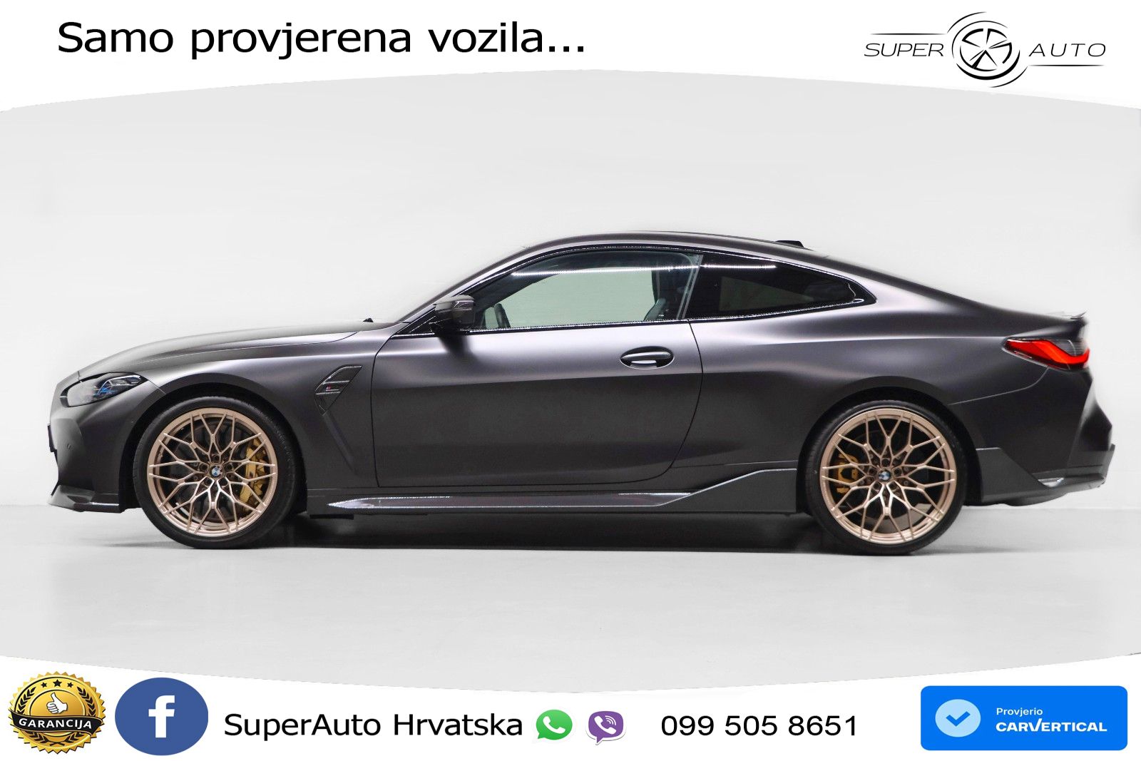 BMW M4 Competition 3.0 (510 KS) xDrive Steptronic LED+GR SJED+ACC