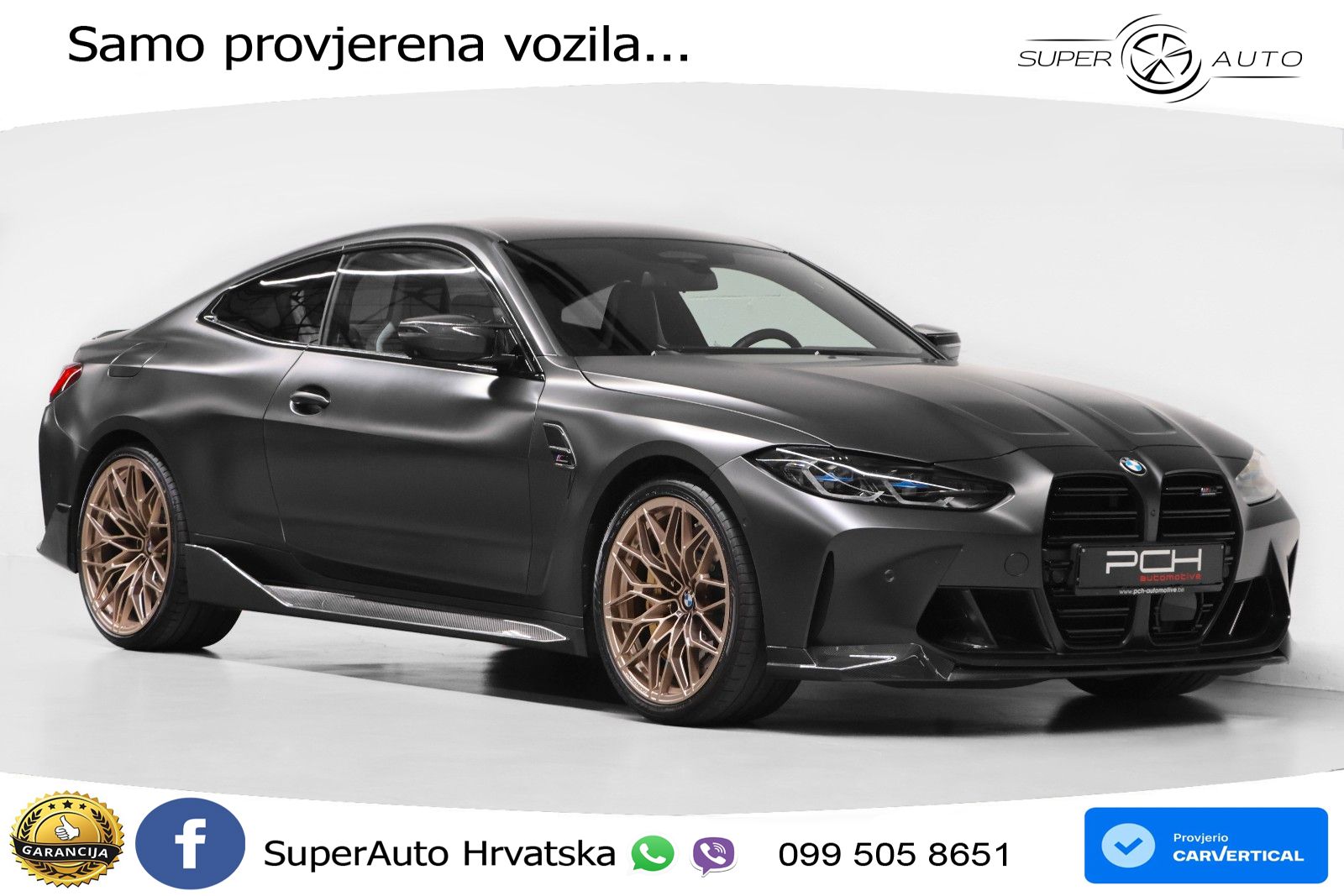 BMW M4 Competition 3.0 (510 KS) xDrive Steptronic LED+GR SJED+ACC