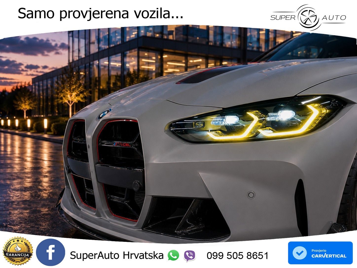 BMW M4 CS 3.0 (550 KS) xDrive Steptronic