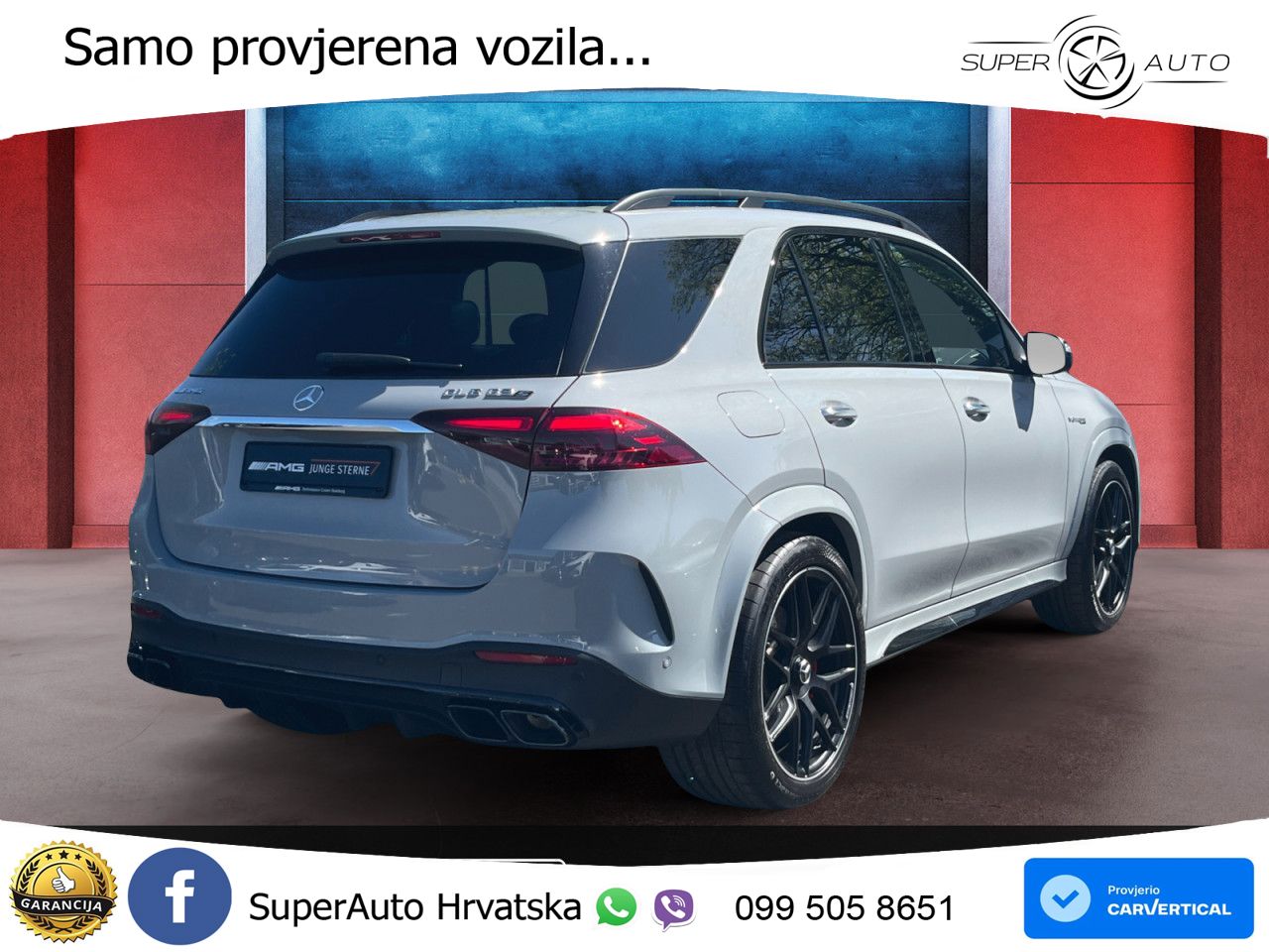 Mercedes AMG GLE 63 S V8 (612 KS) EQ Boost 4MATIC+ AMG SPEEDSHIFT TCT 9G LED+GR SJED+ACC