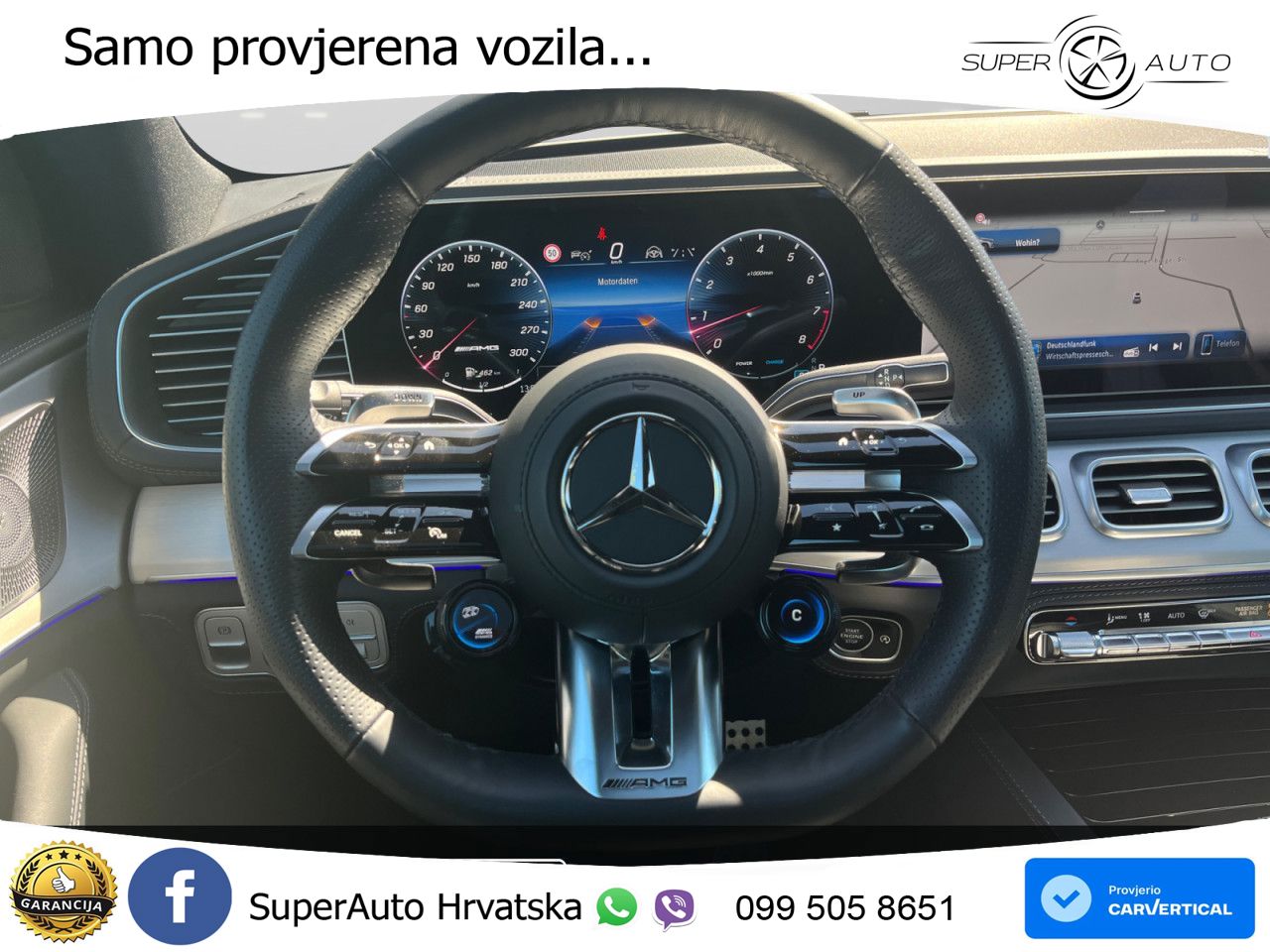 Mercedes AMG GLE 63 S V8 (612 KS) EQ Boost 4MATIC+ AMG SPEEDSHIFT TCT 9G LED+GR SJED+ACC