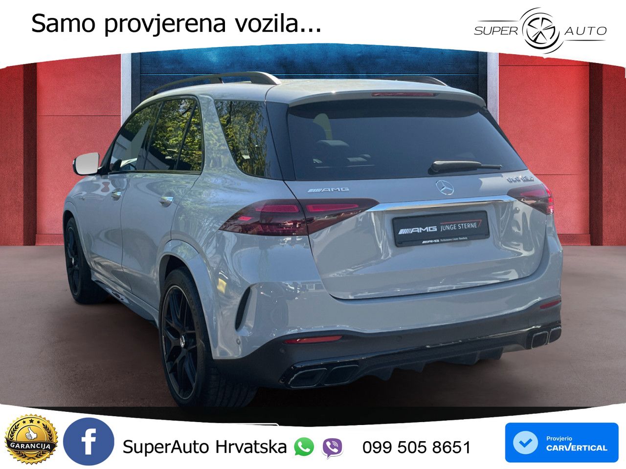 Mercedes AMG GLE 63 S V8 (612 KS) EQ Boost 4MATIC+ AMG SPEEDSHIFT TCT 9G LED+GR SJED+ACC