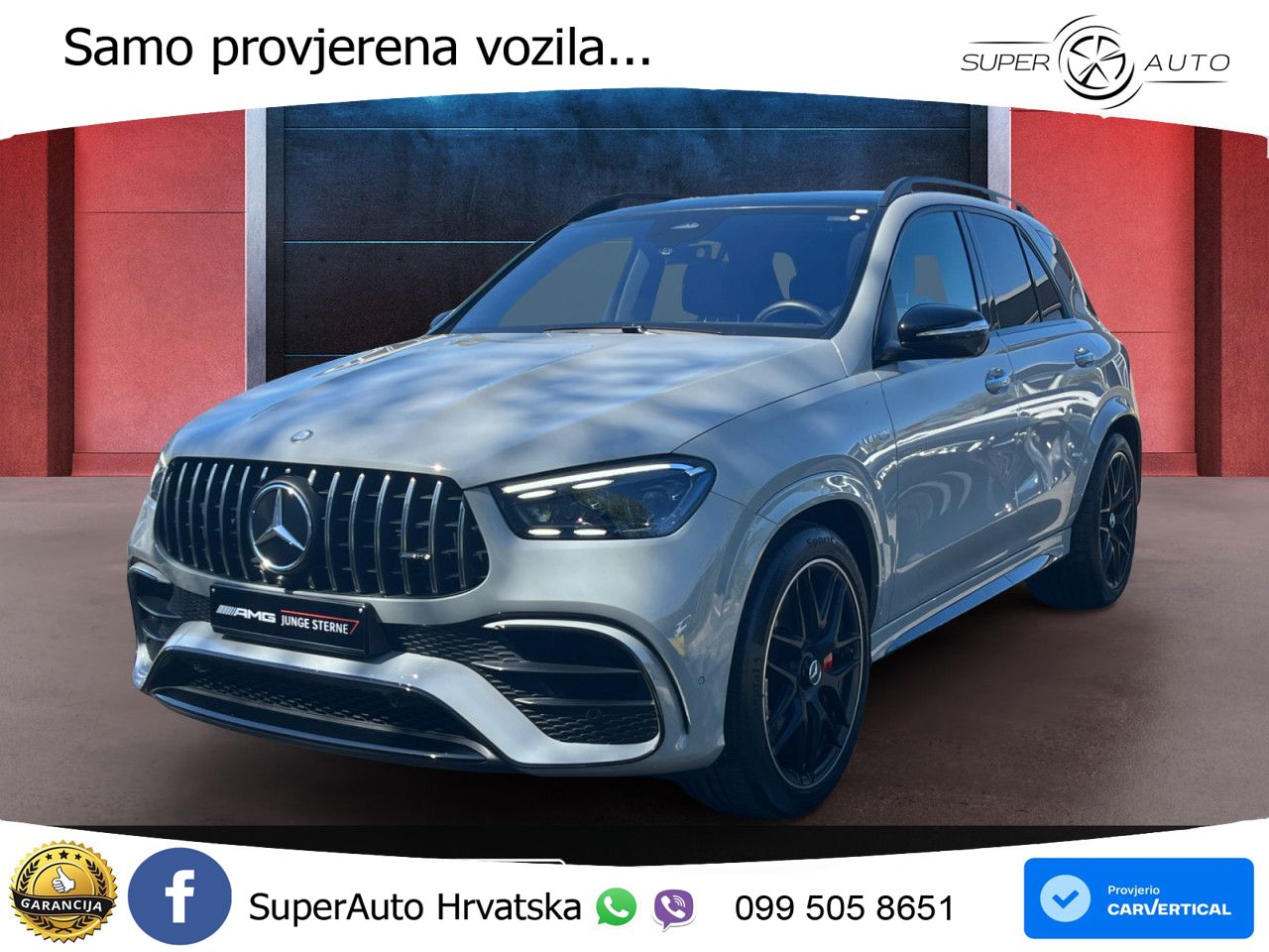 Mercedes AMG GLE 63 S V8 (612 KS) EQ Boost 4MATIC+ AMG SPEEDSHIFT TCT 9G LED+GR SJED+ACC