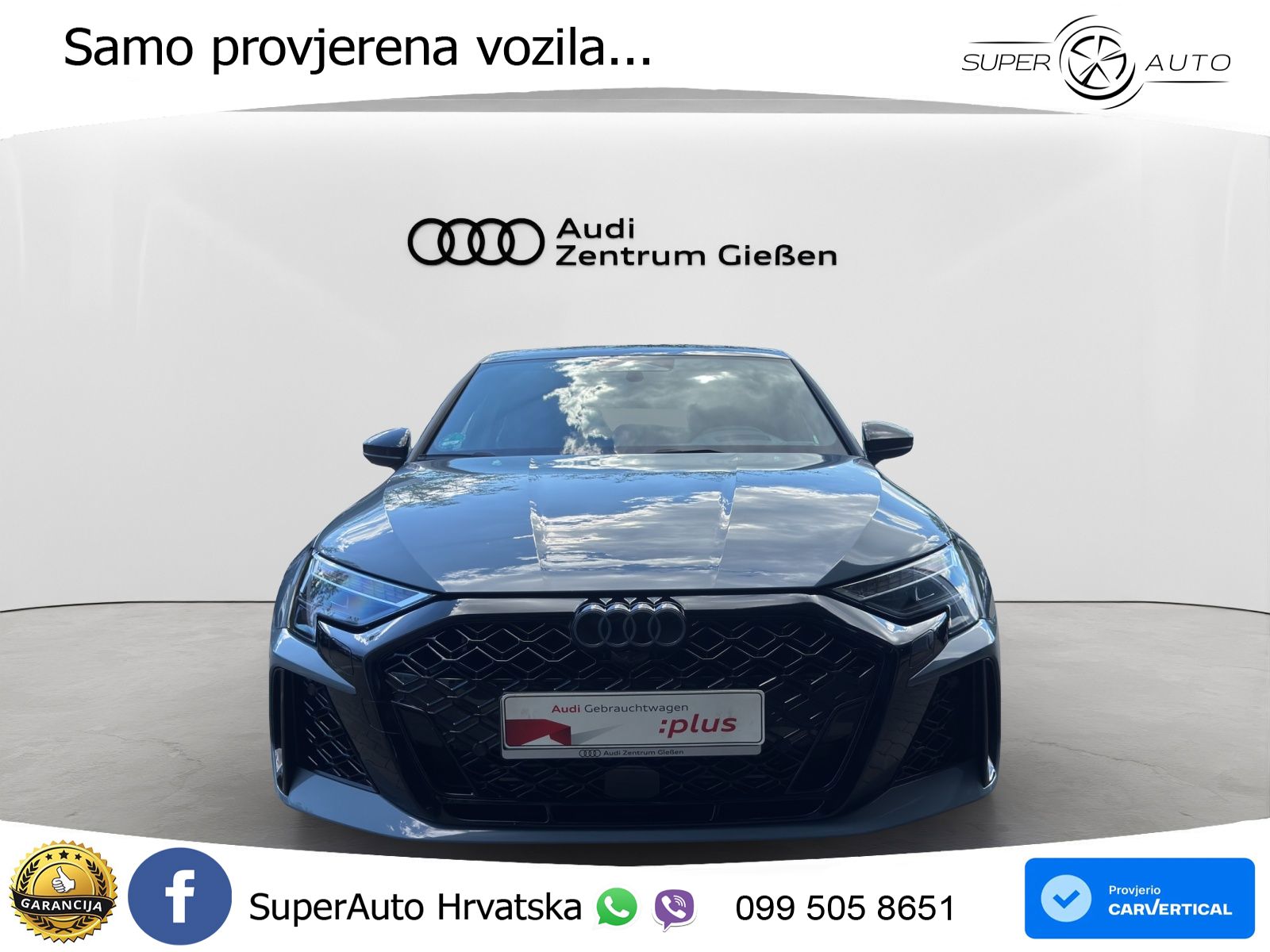 Audi RS3 Sedan 2.5 TFSI (400 KS) quattro S tronic LED+GR SJED+ACC