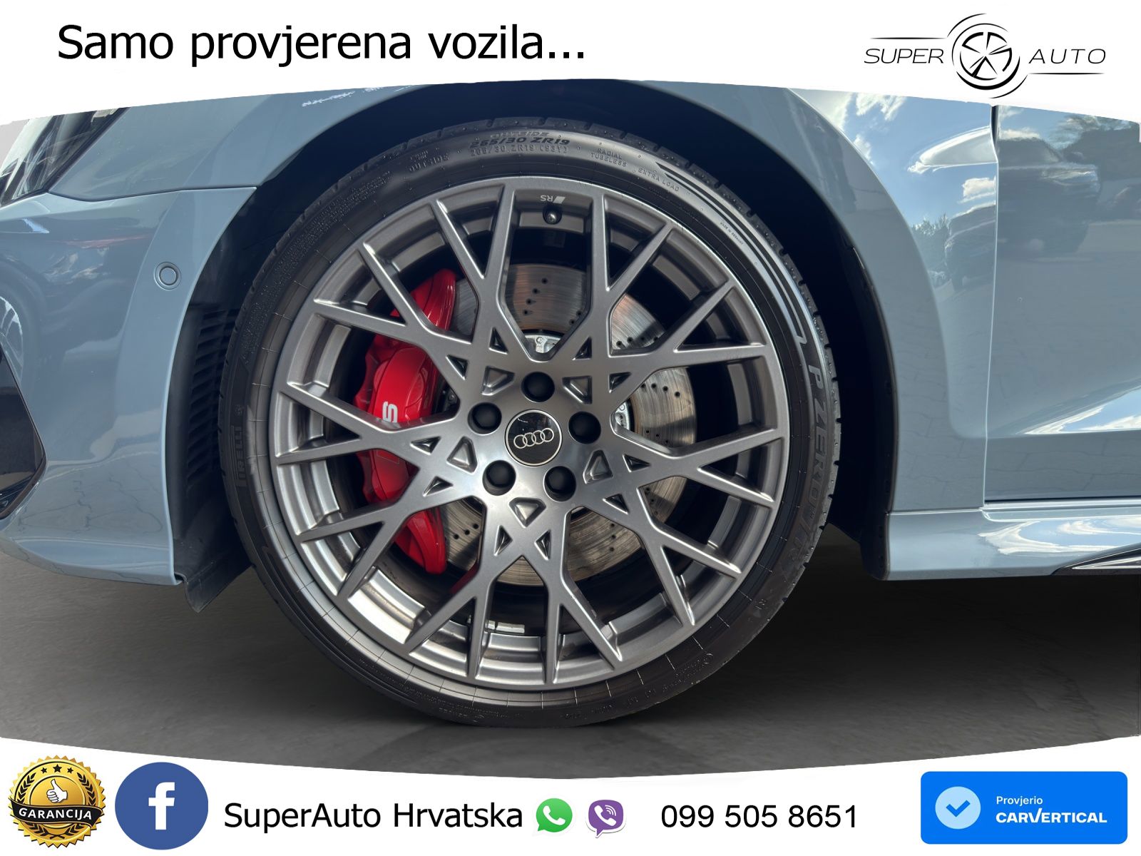 Audi RS3 Sedan 2.5 TFSI (400 KS) quattro S tronic LED+GR SJED+ACC