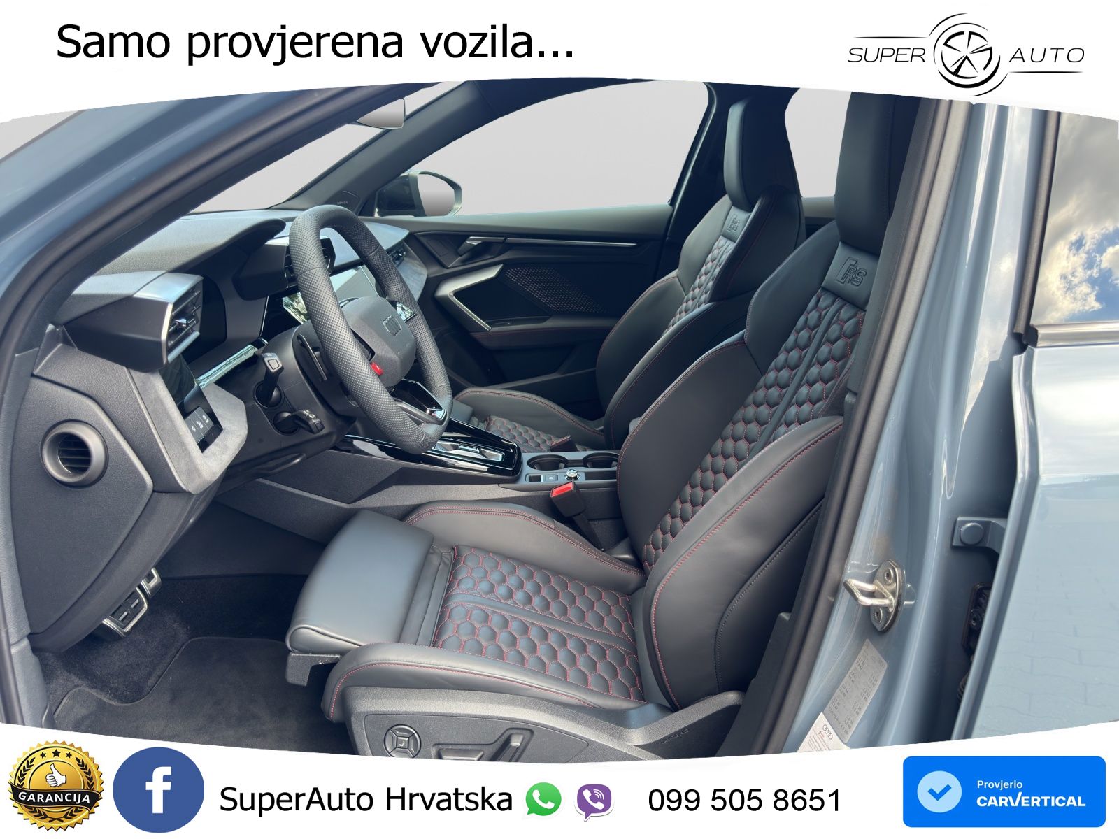Audi RS3 Sedan 2.5 TFSI (400 KS) quattro S tronic LED+GR SJED+ACC