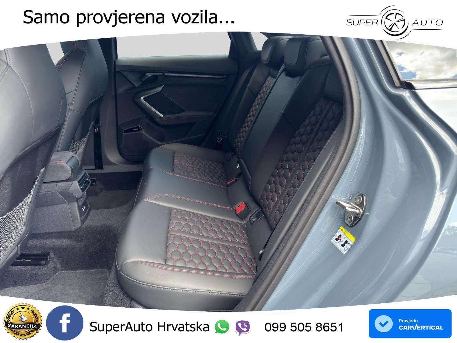 Audi RS3 Sedan 2.5 TFSI (400 KS) quattro S tronic LED+GR SJED+ACC