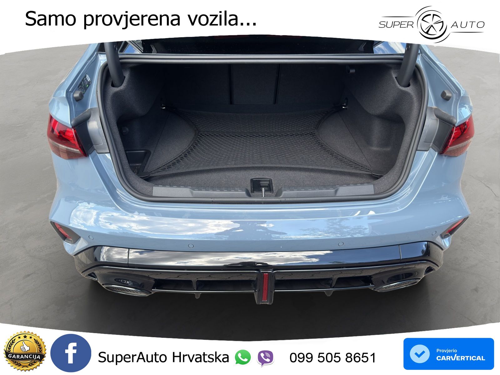 Audi RS3 Sedan 2.5 TFSI (400 KS) quattro S tronic LED+GR SJED+ACC