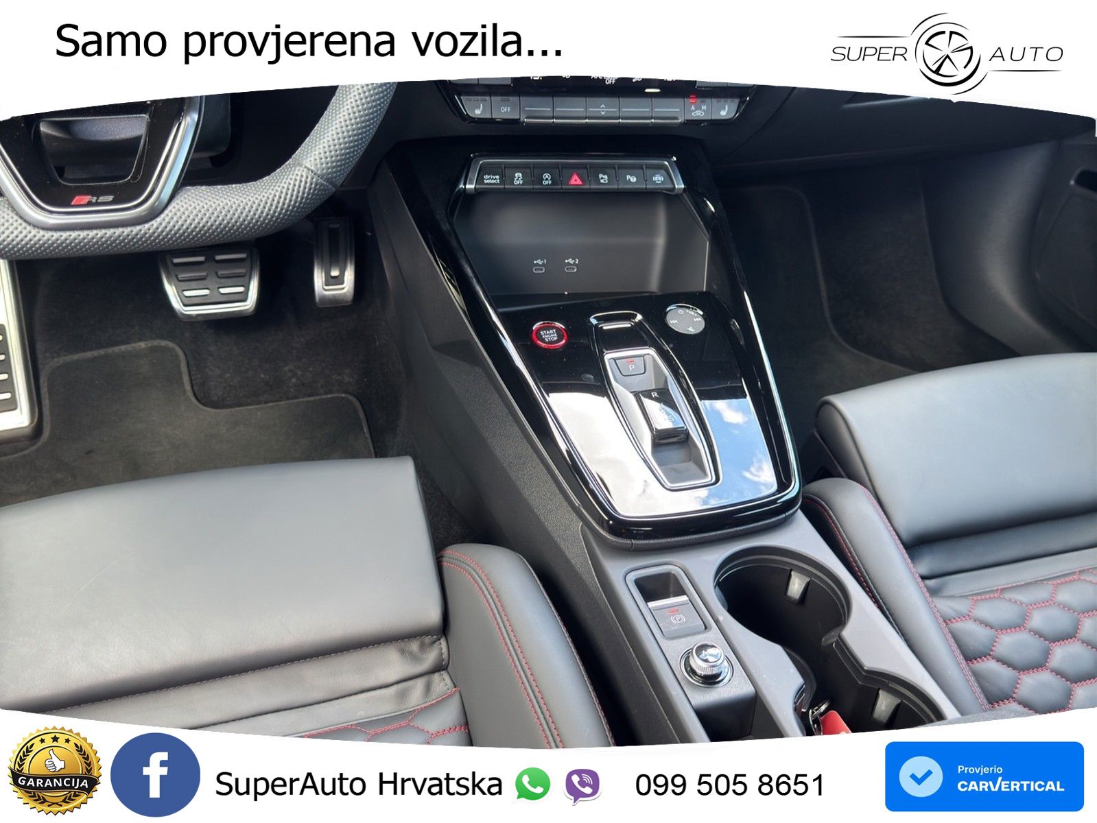 Audi RS3 Sedan 2.5 TFSI (400 KS) quattro S tronic LED+GR SJED+ACC