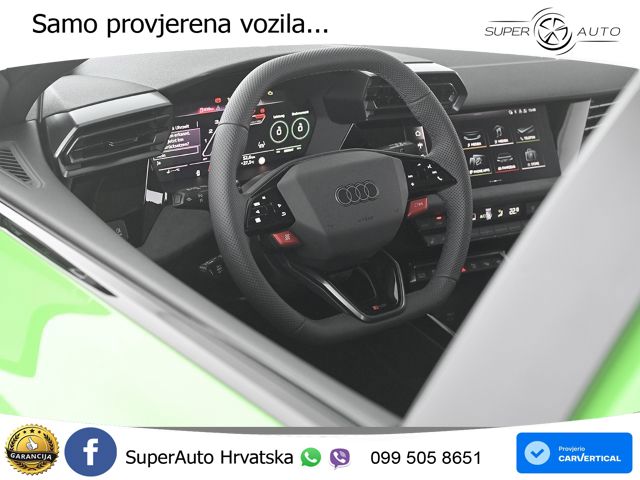 Audi RS3 Sportback 2.5 TFSI (400 KS) quattro S tronic LED+GR SJED+ACC