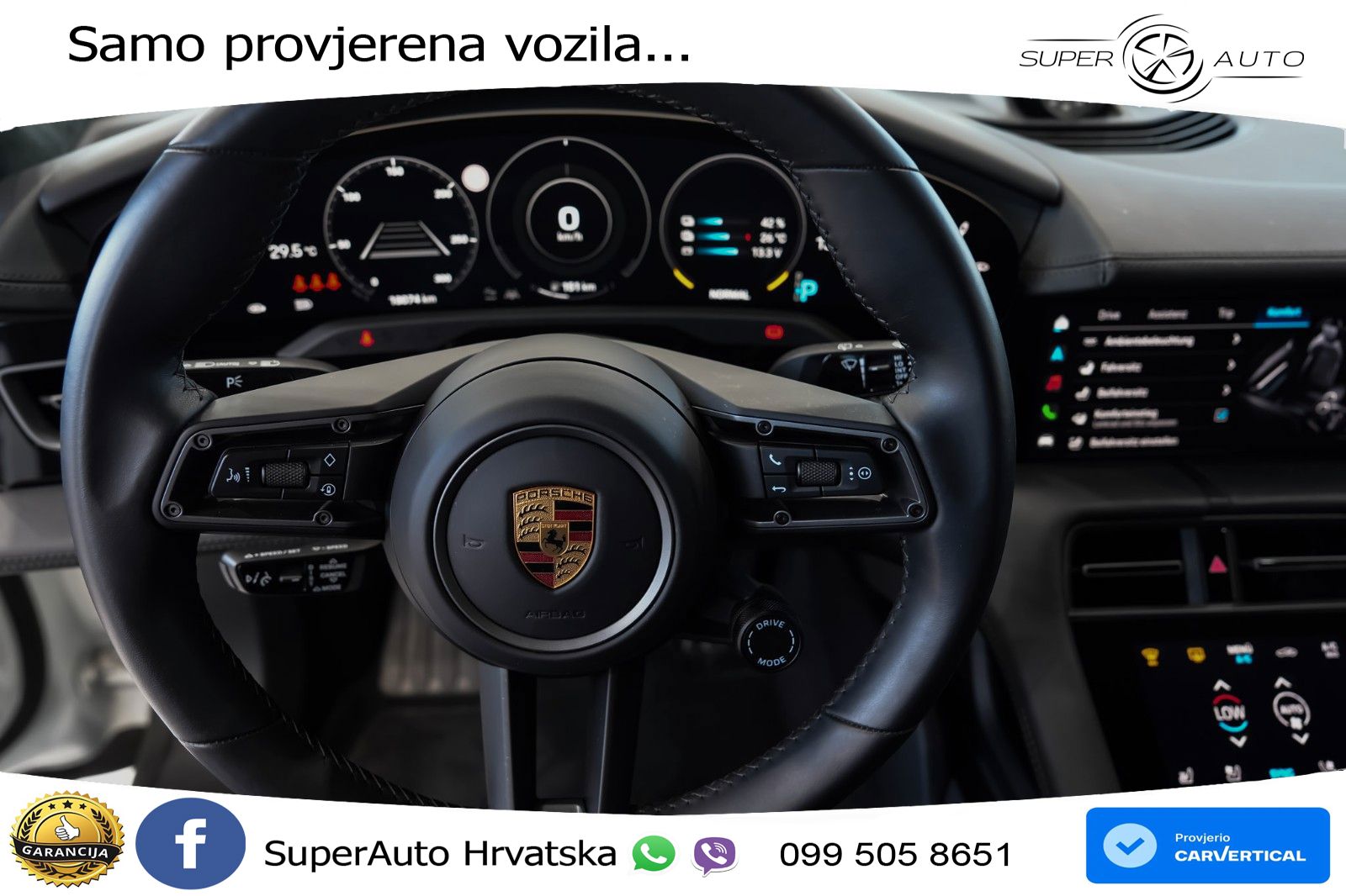 Porsche Taycan Sport Turismo GTS Performance Plus 93.4 kWh (598 KS)