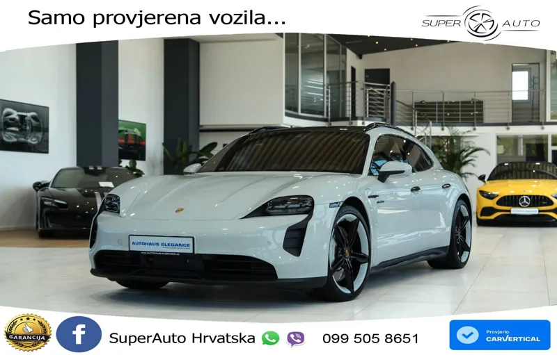 Porsche Taycan Sport Turismo GTS Performance Plus 93.4 kWh (598 KS)