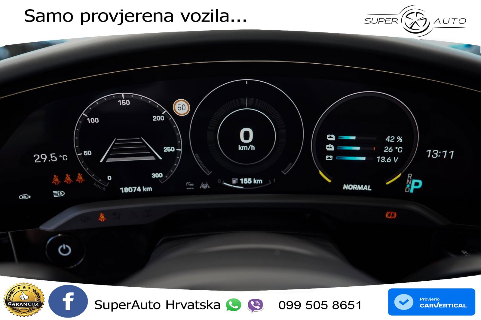 Porsche Taycan Sport Turismo GTS Performance Plus 93.4 kWh (598 KS)