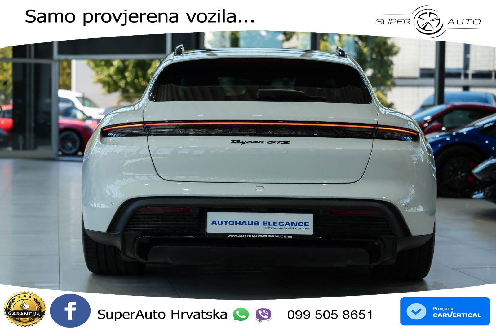 Porsche Taycan Sport Turismo GTS Performance Plus 93.4 kWh (598 KS)