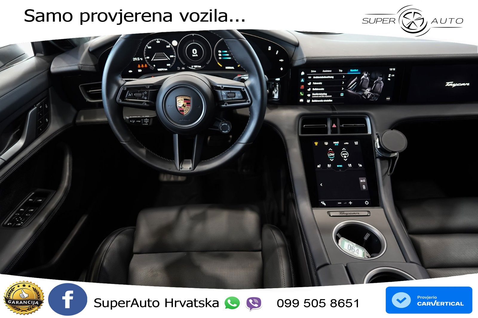 Porsche Taycan Sport Turismo GTS Performance Plus 93.4 kWh (598 KS)