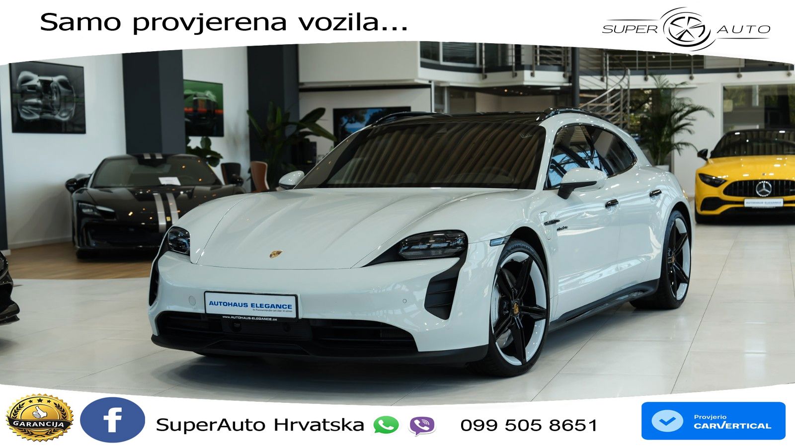 Porsche Taycan Sport Turismo GTS Performance Plus 93.4 kWh (598 KS)