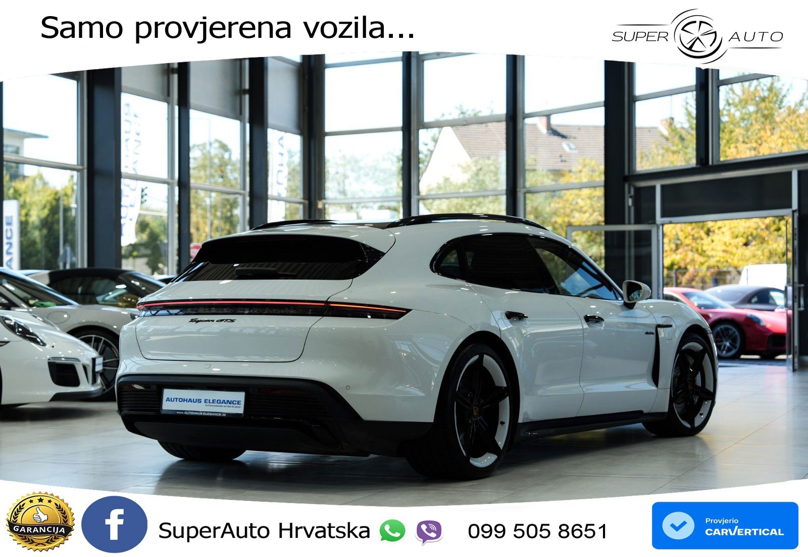 Porsche Taycan Sport Turismo GTS Performance Plus 93.4 kWh (598 KS)