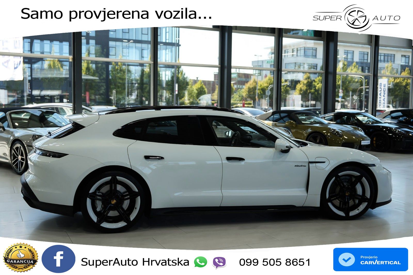 Porsche Taycan Sport Turismo GTS Performance Plus 93.4 kWh (598 KS)