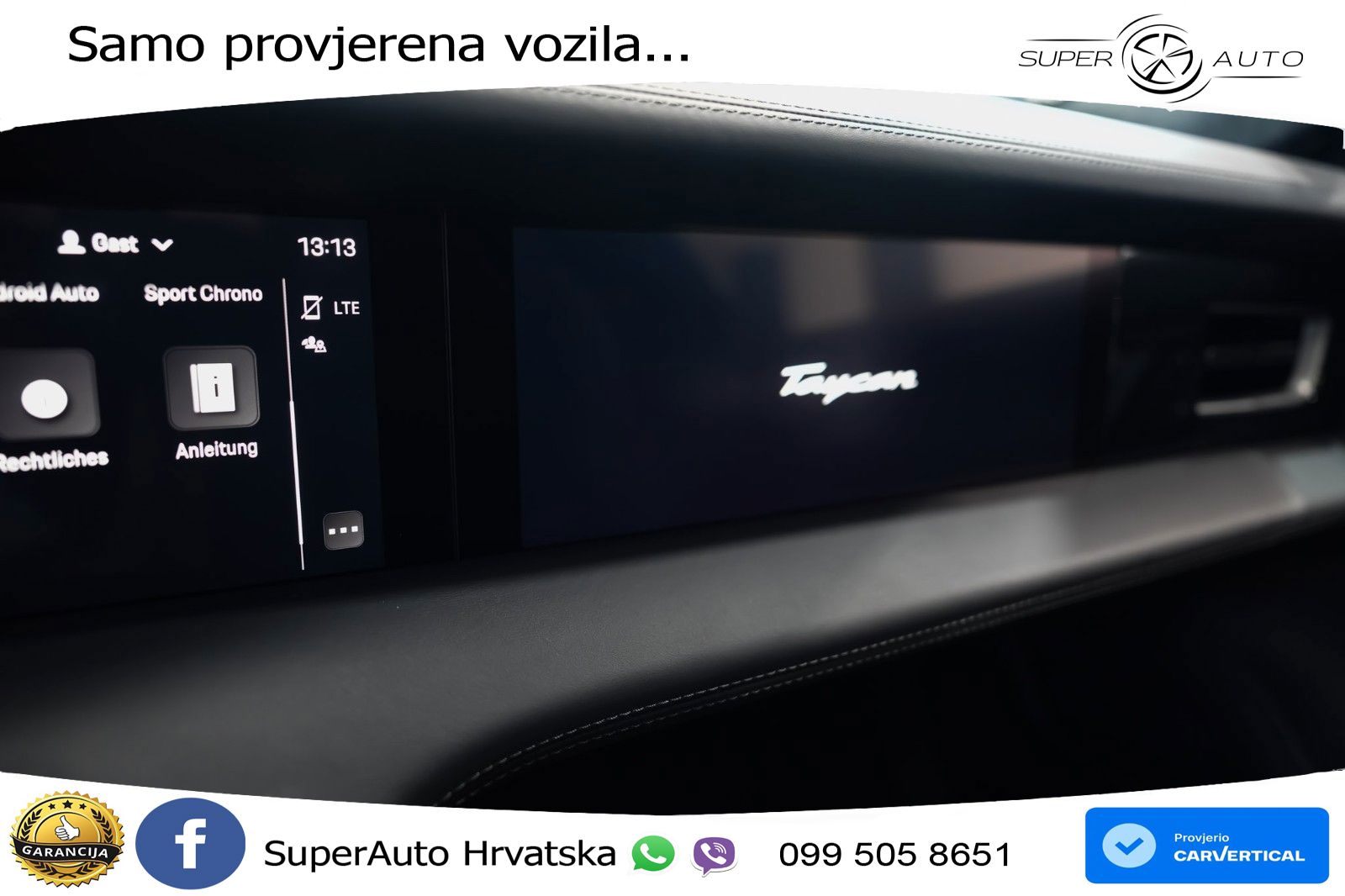 Porsche Taycan Sport Turismo GTS Performance Plus 93.4 kWh (598 KS)