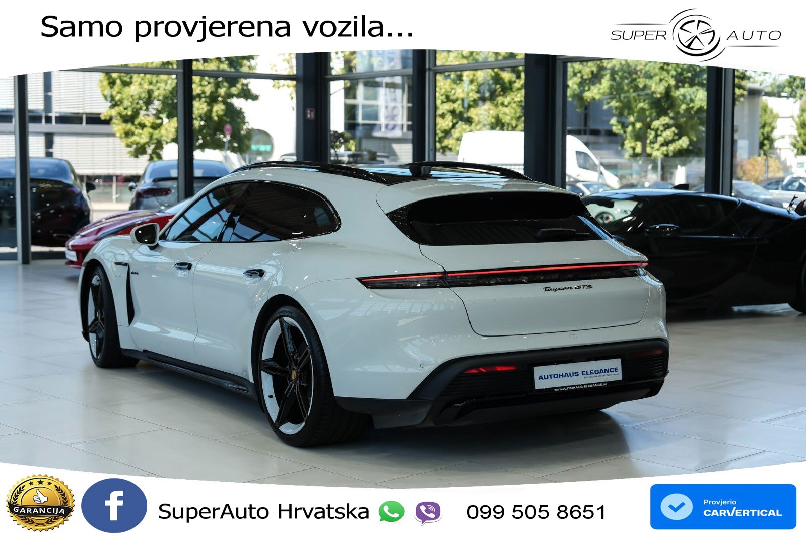 Porsche Taycan Sport Turismo GTS Performance Plus 93.4 kWh (598 KS)