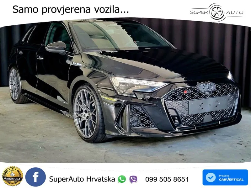 Audi RS3 Sedan 2.5 TFSI (400 KS) quattro S tronic LED+GR SJED+ACC