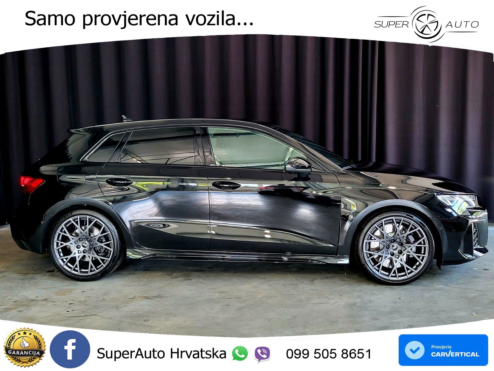 Audi RS3 Sedan 2.5 TFSI (400 KS) quattro S tronic LED+GR SJED+ACC