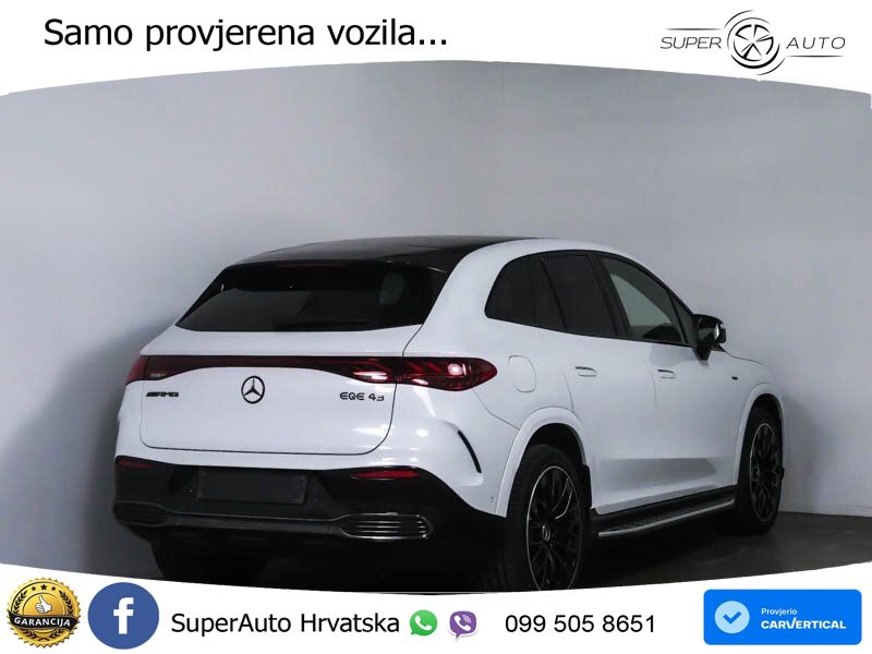 Mercedes EQE SUV AMG 43 100 kWh (476 KS) 4MATIC ACC+HEAD+4xGR SJED+360+PANO