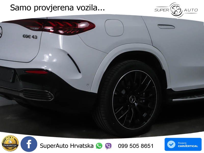 Mercedes EQE SUV AMG 43 100 kWh (476 KS) 4MATIC ACC+HEAD+4xGR SJED+360+PANO