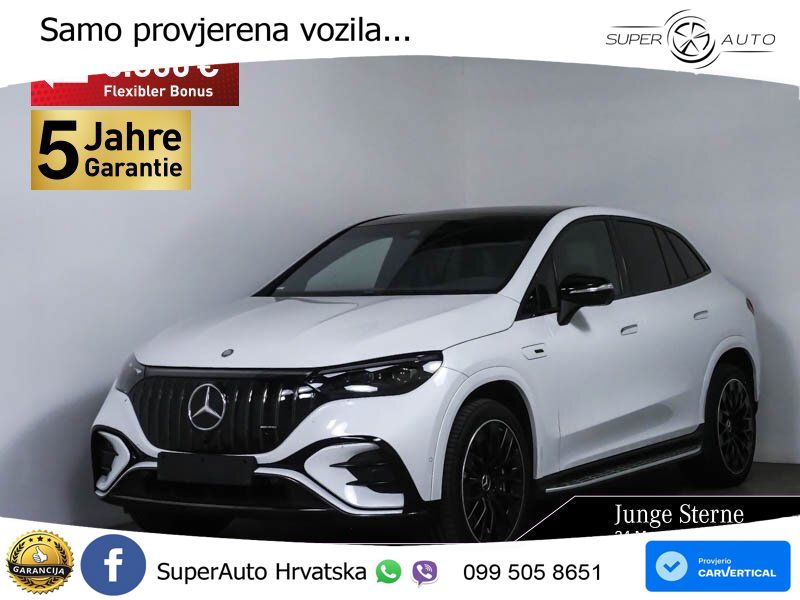 Mercedes EQE SUV AMG 43 100 kWh (476 KS) 4MATIC ACC+HEAD+4xGR SJED+360+PANO