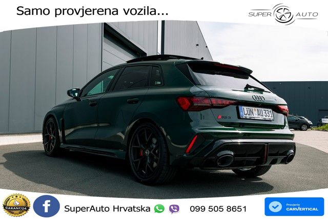 Audi RS3 Sedan 2.5 TFSI (400 KS) quattro S tronic LED+GR SJED+ACC