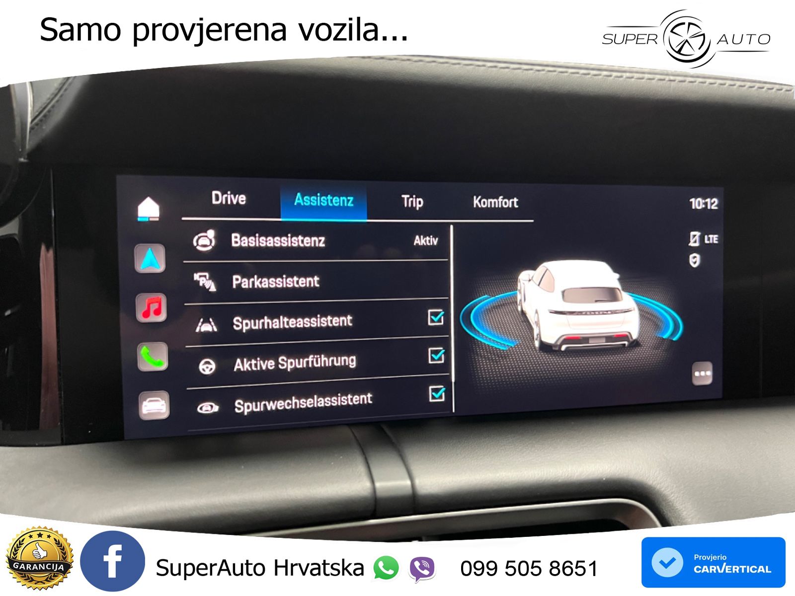 Porsche Taycan Sport Turismo GTS Performance Plus 93.4 kWh (598 KS)