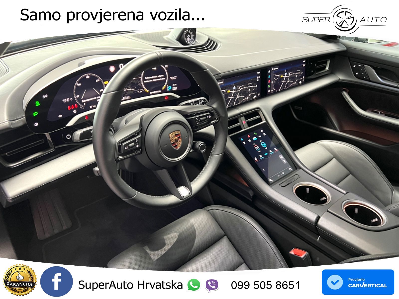 Porsche Taycan Sport Turismo GTS Performance Plus 93.4 kWh (598 KS)