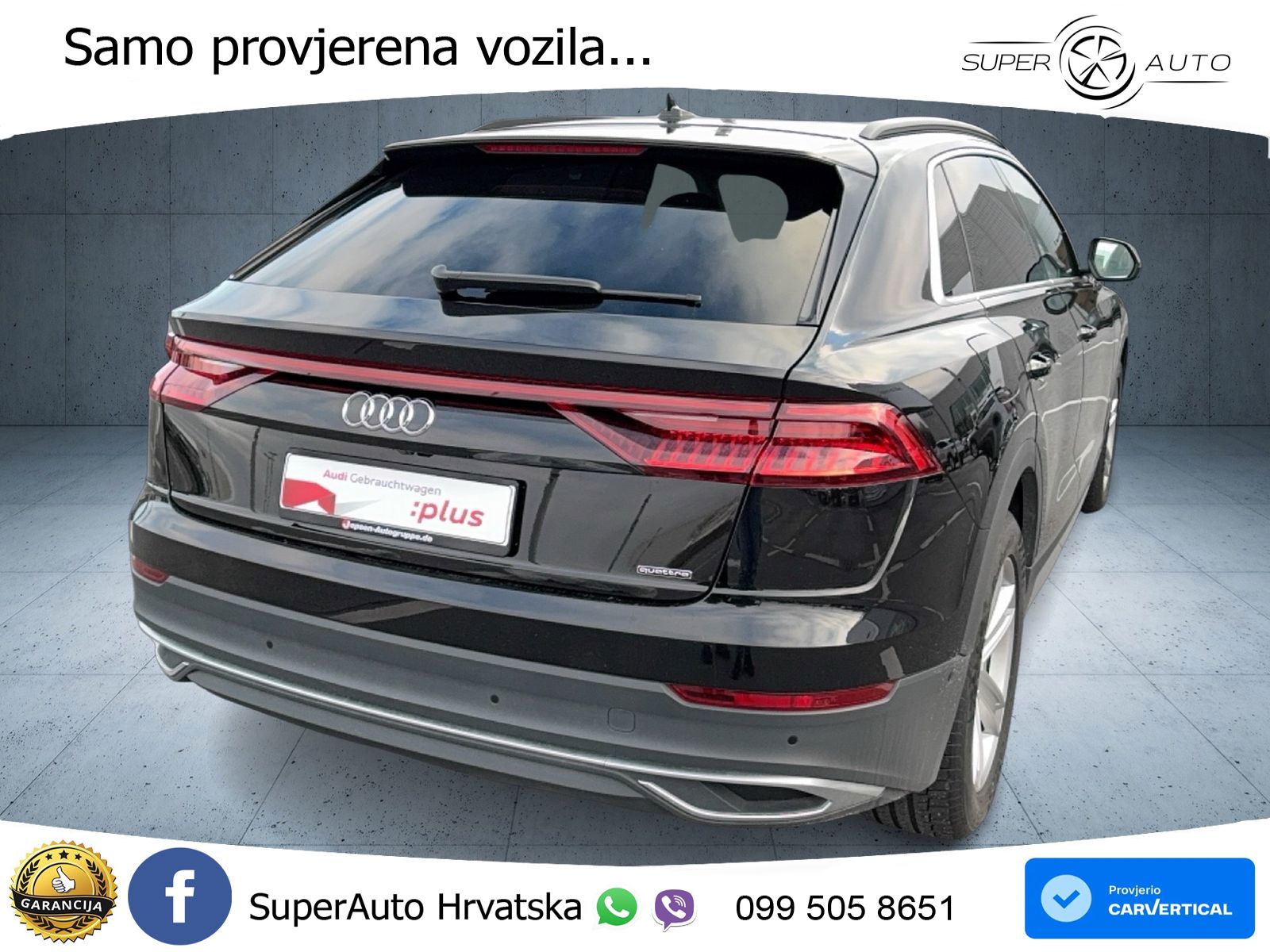 Audi Q8 55 TFSI V6 (340 KS) quattro Tiptronic