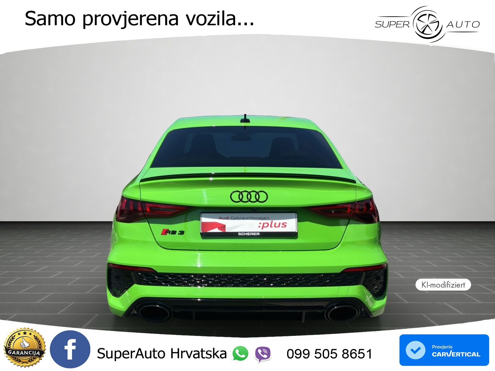 Audi RS3 Sportback 2.5 TFSI (400 KS) quattro S tronic LED+GR SJED+ACC