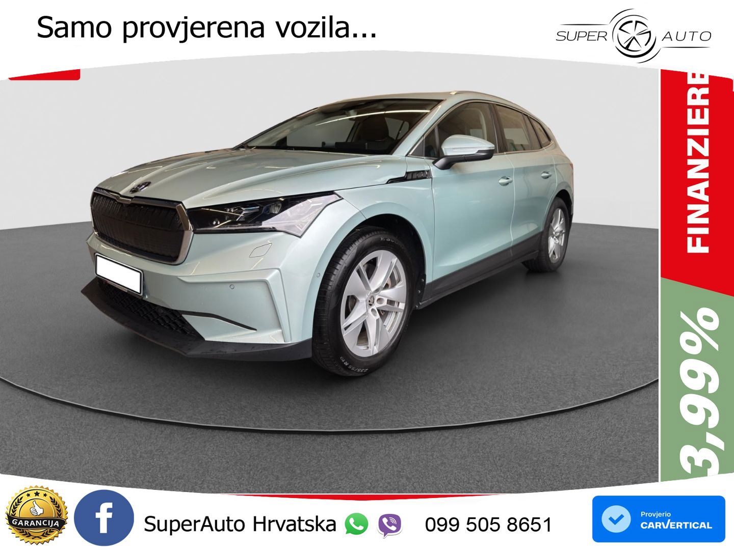 Škoda Enyaq iV 80 82 kWh (204 KS) Loft