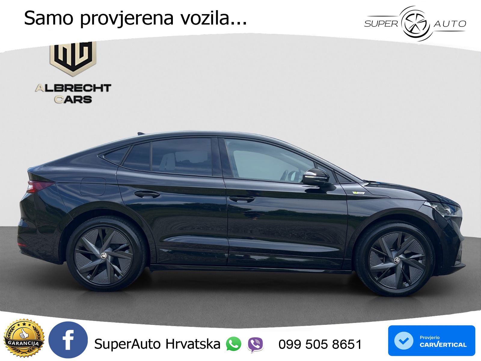 Škoda Enyaq Coupe iV RS 82 kWh (299 KS) AWD Lounge LED+GR SJED+ACC