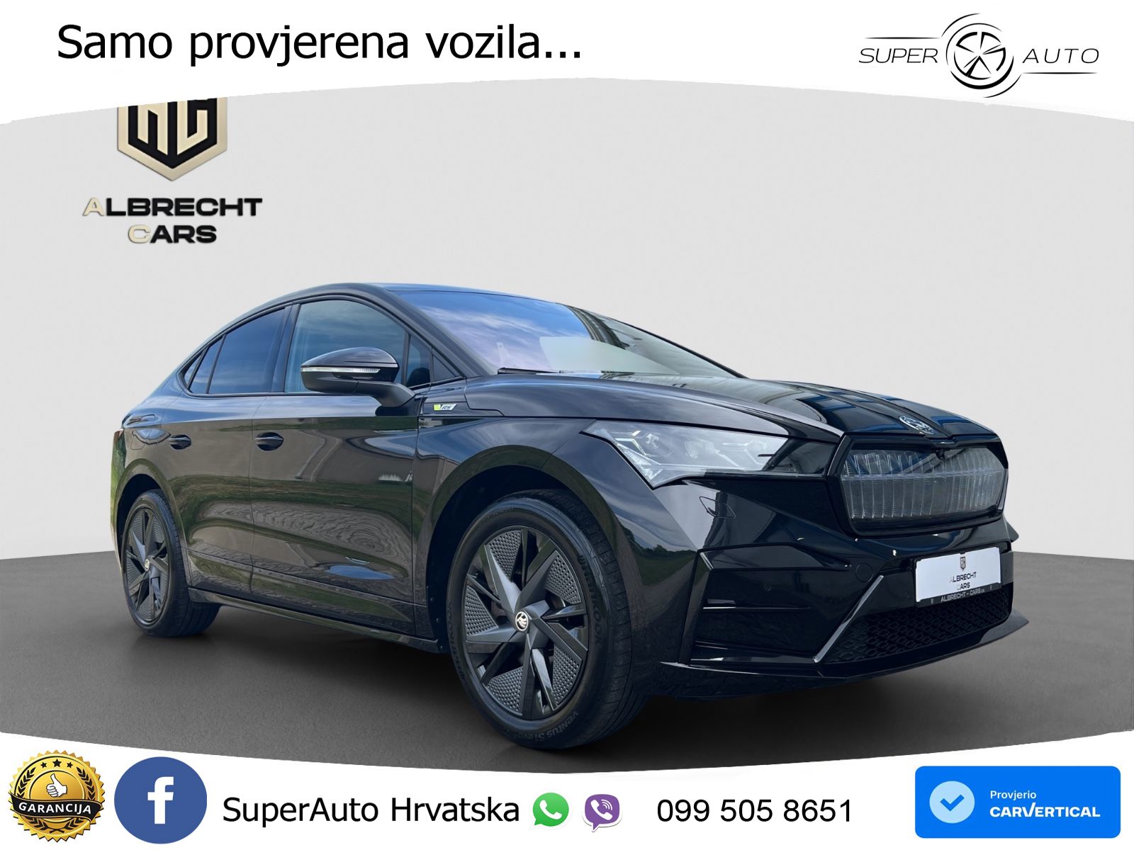 Škoda Enyaq Coupe iV RS 82 kWh (299 KS) AWD Lounge LED+GR SJED+ACC