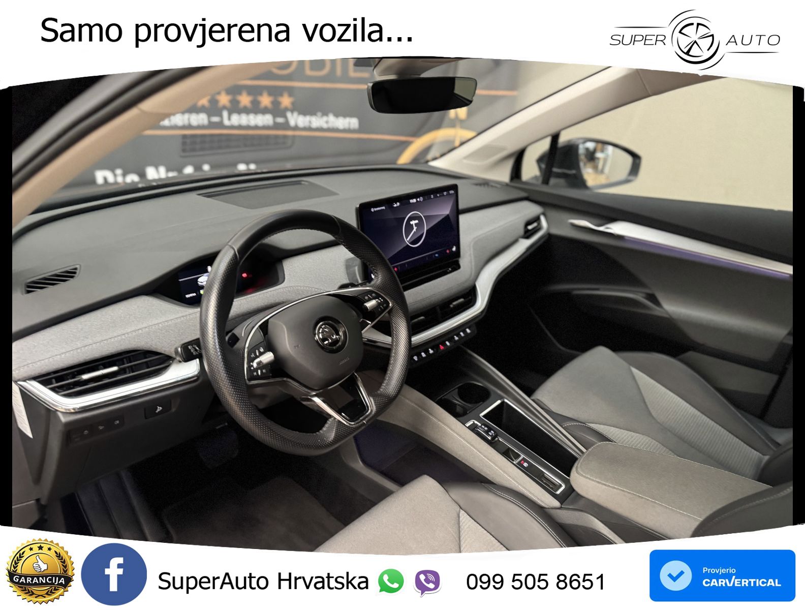 Škoda Enyaq iV 80x 82 kWh (265 KS) AWD LED+GR SJED+ACC