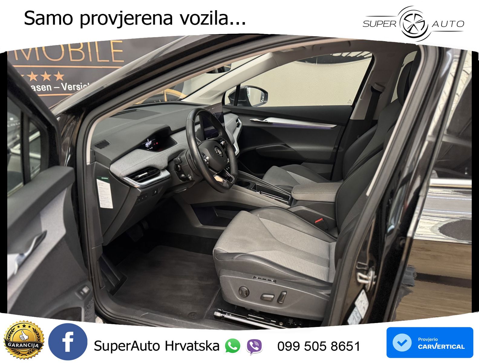 Škoda Enyaq iV 80x 82 kWh (265 KS) AWD LED+GR SJED+ACC