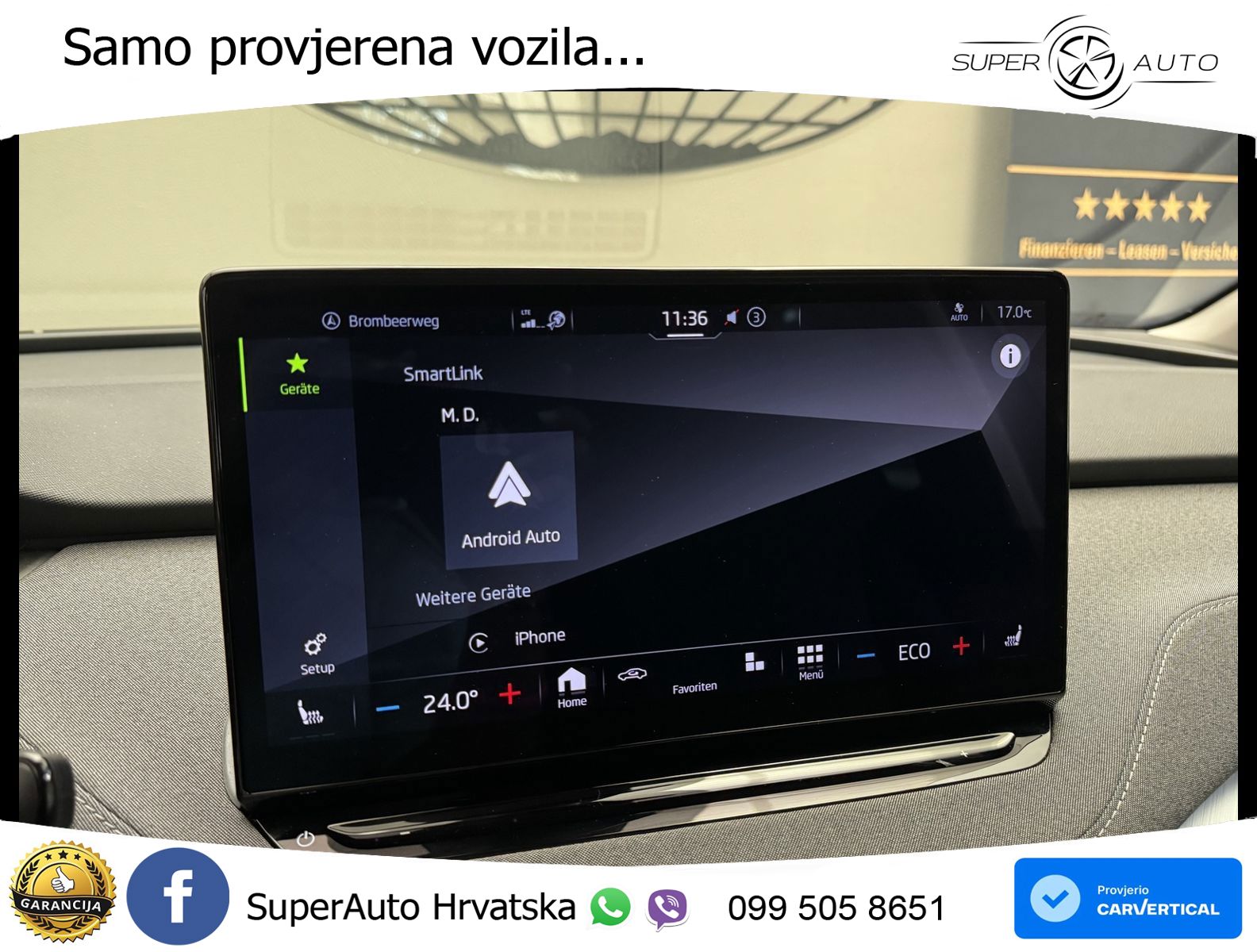 Škoda Enyaq iV 80x 82 kWh (265 KS) AWD LED+GR SJED+ACC