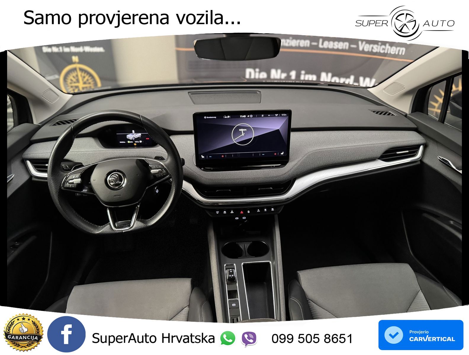 Škoda Enyaq iV 80x 82 kWh (265 KS) AWD LED+GR SJED+ACC