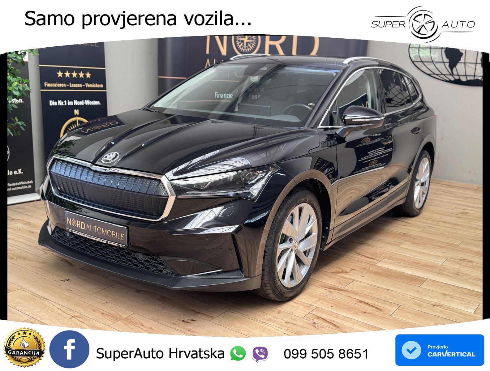 Škoda Enyaq iV 80x 82 kWh (265 KS) AWD LED+GR SJED+ACC