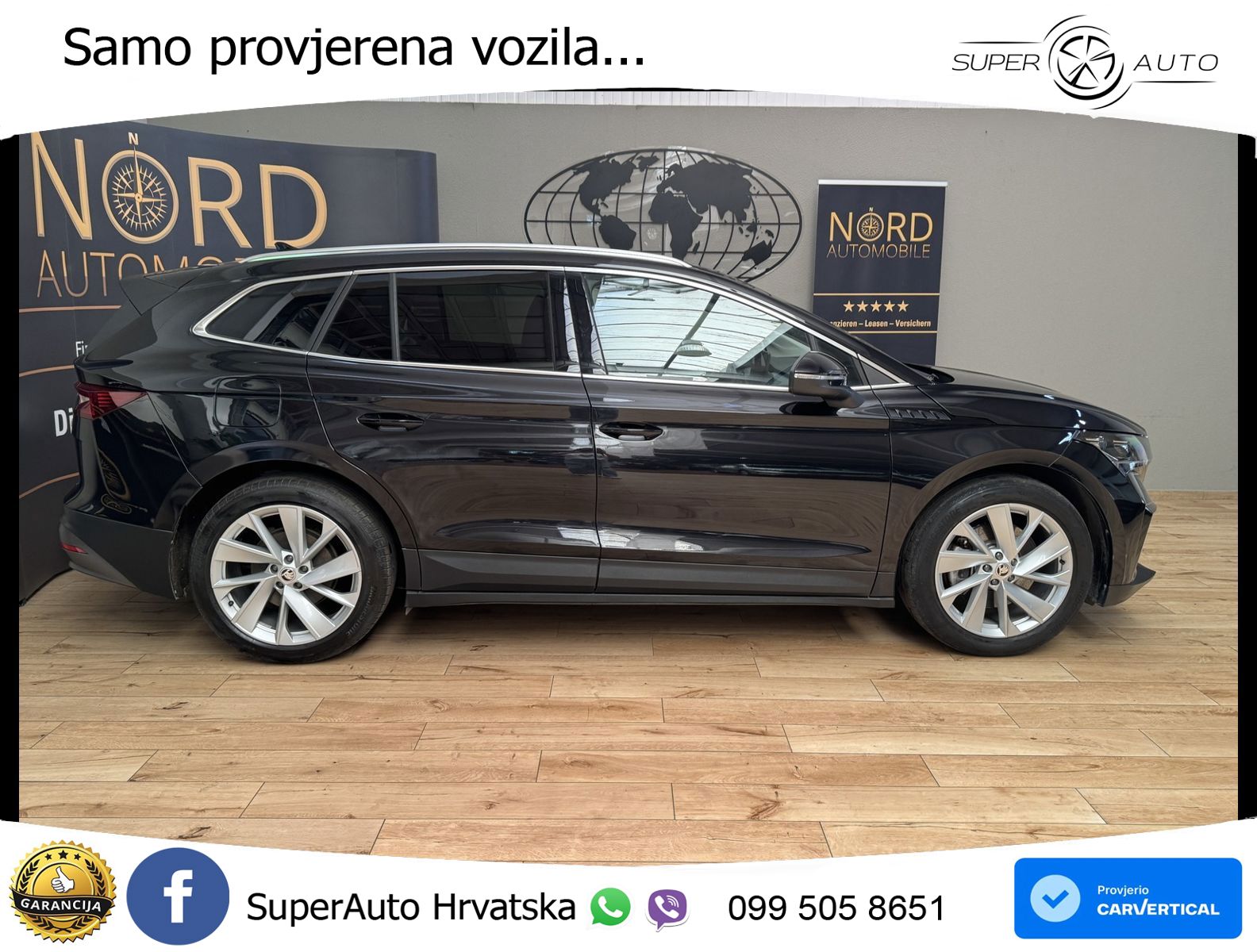 Škoda Enyaq iV 80x 82 kWh (265 KS) AWD LED+GR SJED+ACC