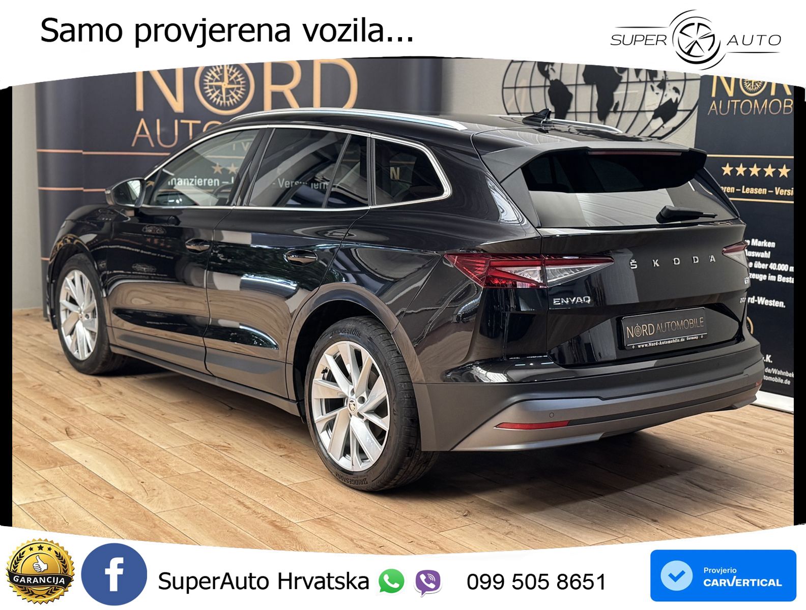 Škoda Enyaq iV 80x 82 kWh (265 KS) AWD LED+GR SJED+ACC