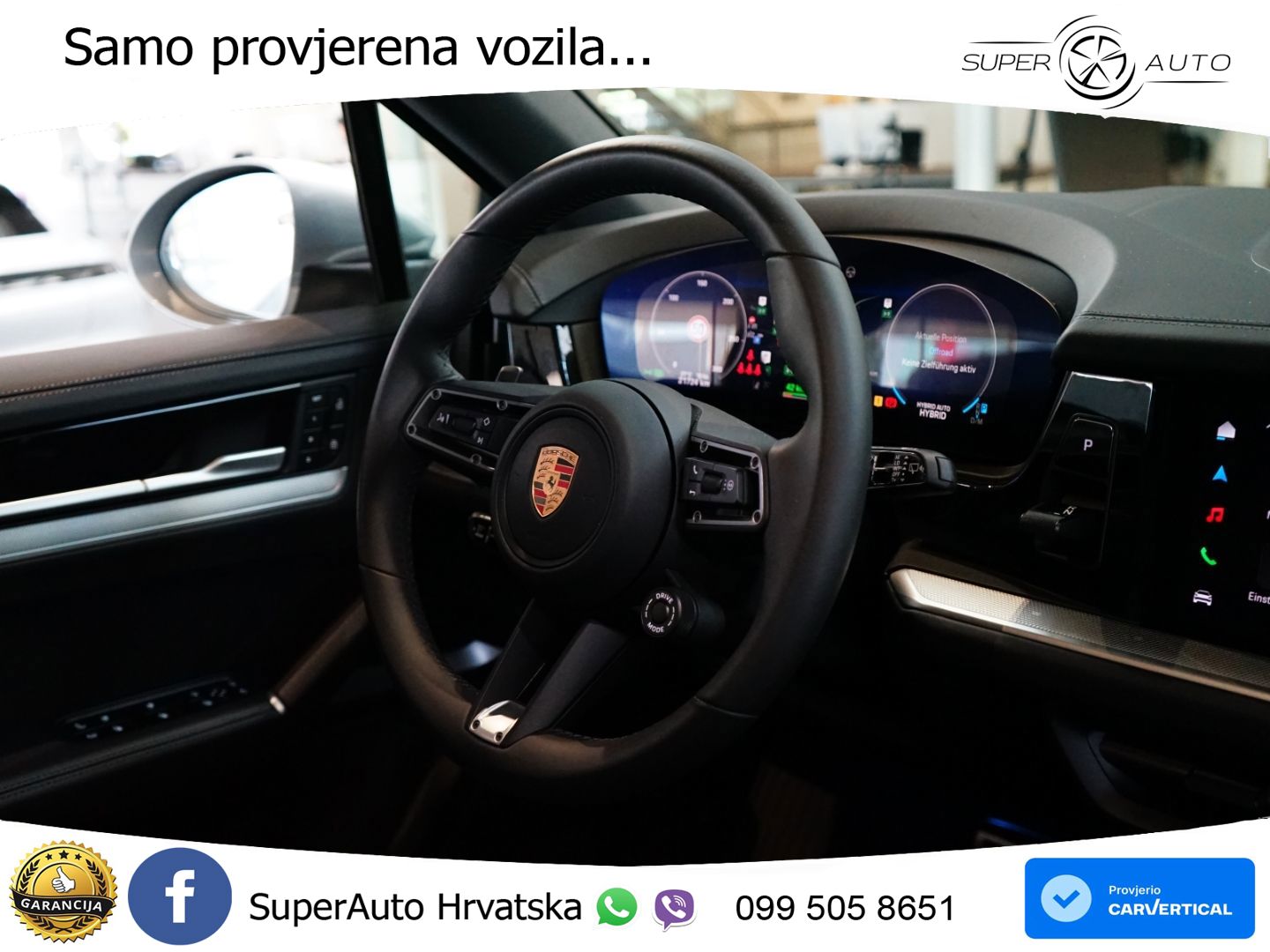 Porsche Cayenne S 3.0 V6 (519 KS) E-Hybrid Tiptronic S