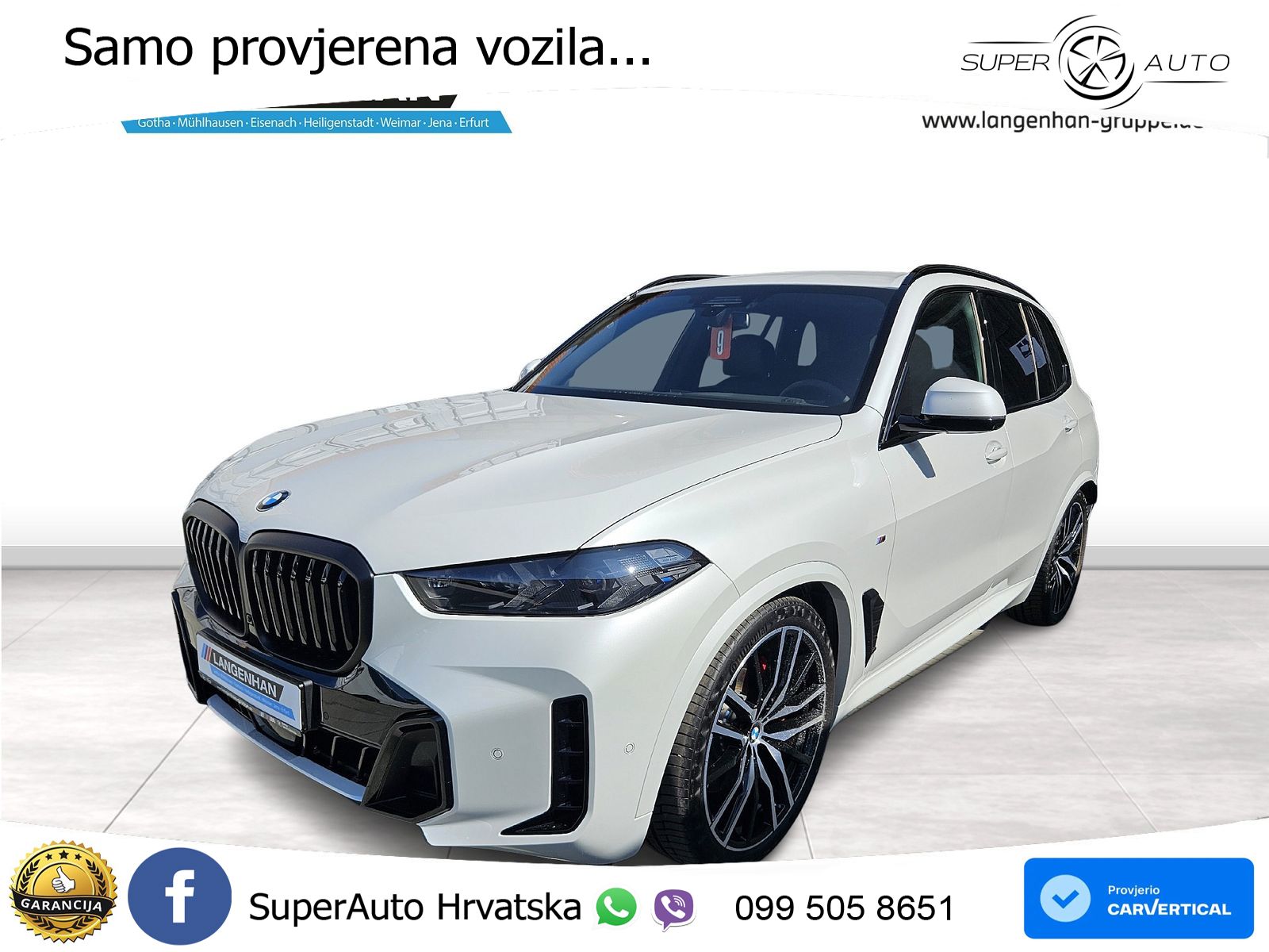 BMW X5 30d (298 KS) xDrive Steptronic M Sport LED+GR SJED+ACC