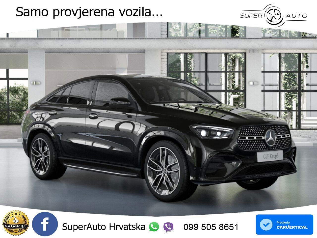 Mercedes GLE Coupe 450d (367 KS) EQ Boost 4MATIC 9G-TRONIC AMG LED+GR SJED+ACC
