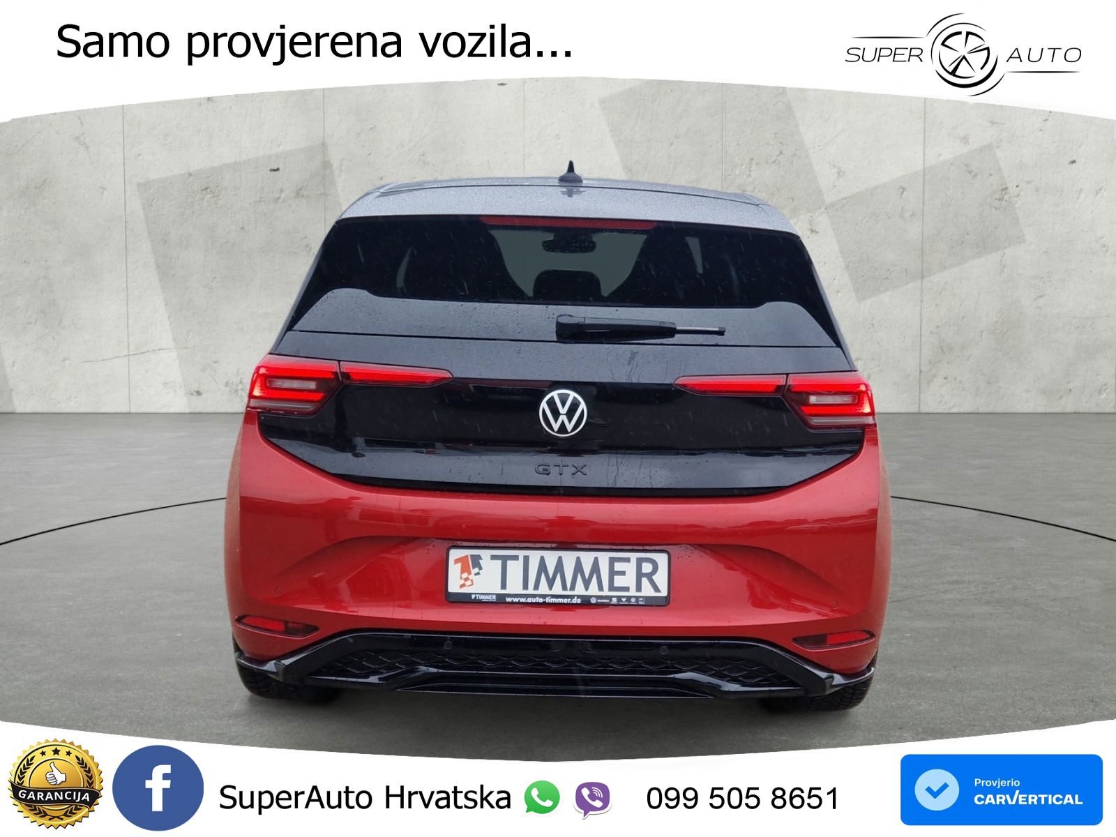 Volkswagen ID.3 GTX 84 kWh (286 KS) LED+GR SJED+ACC