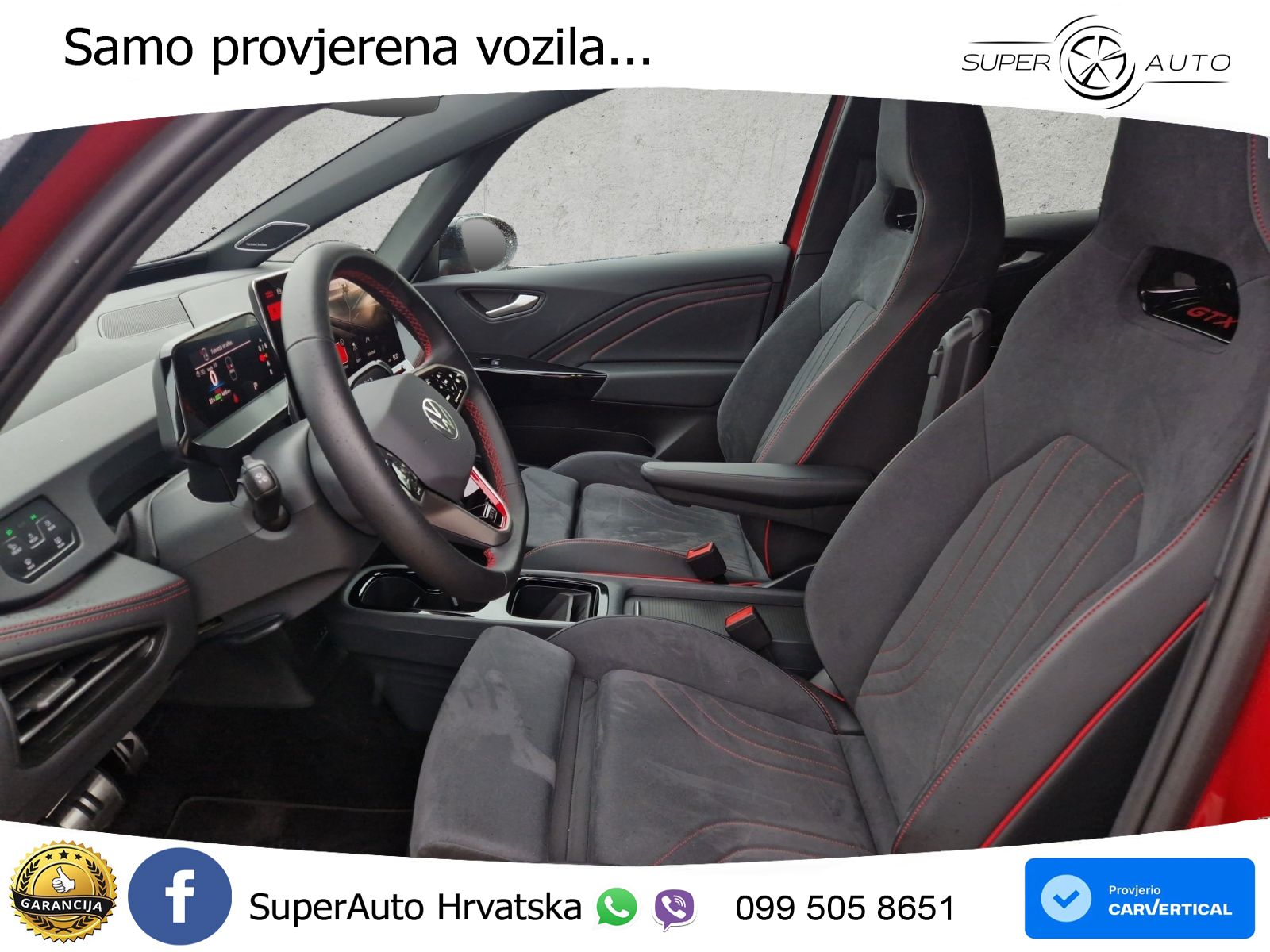 Volkswagen ID.3 GTX 84 kWh (286 KS) LED+GR SJED+ACC