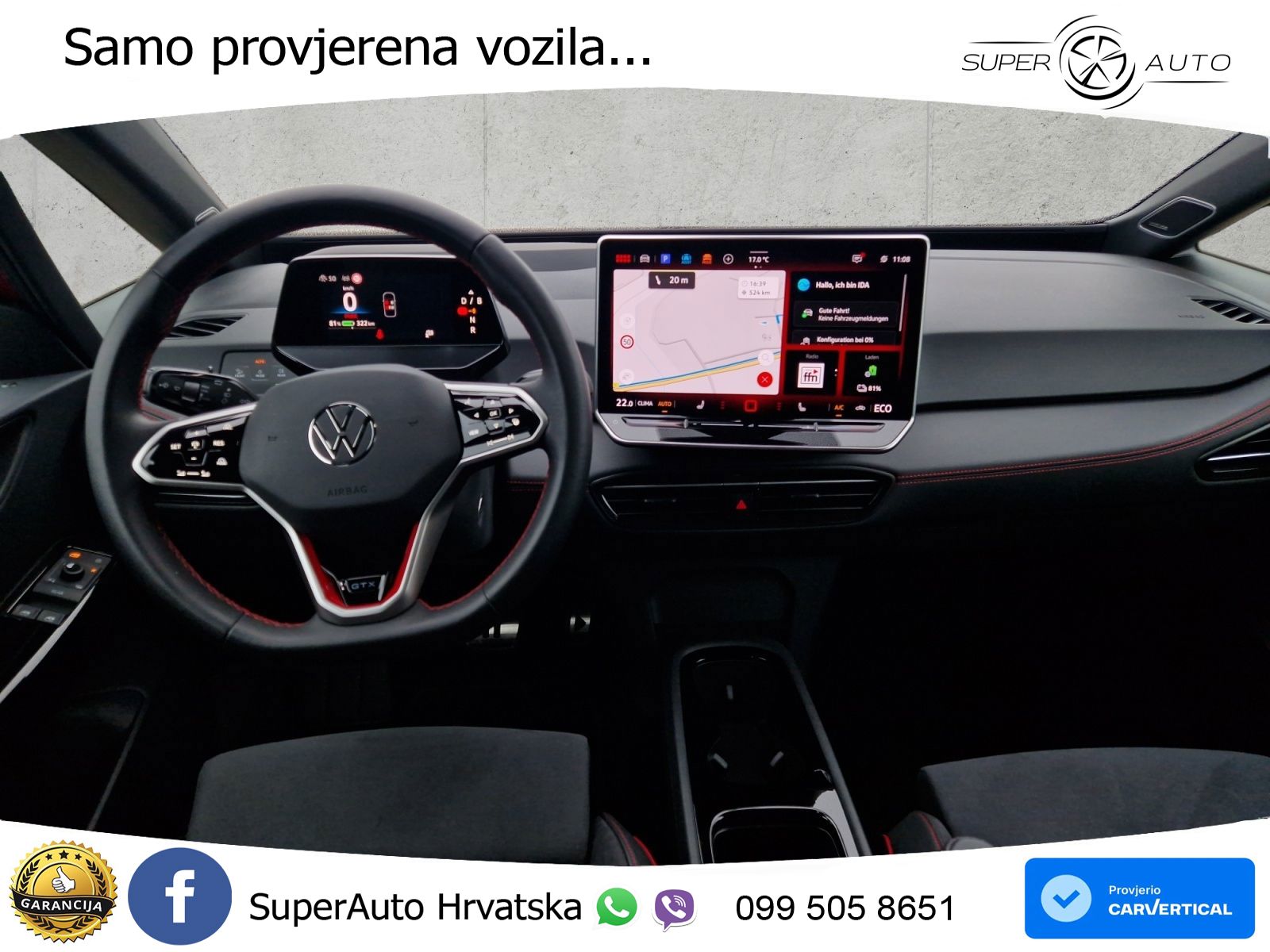 Volkswagen ID.3 GTX 84 kWh (286 KS) LED+GR SJED+ACC